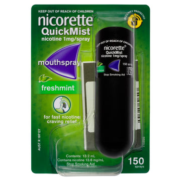 Nicorette Quickmist Sngl Spry 13.2Ml 150