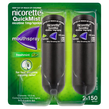 Nicorette Quickmist Duo Spr 27.2Ml 2X150