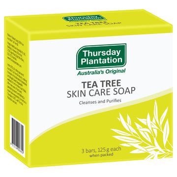 T/Pl Tea Tree Bar Soap 125G 3Pk