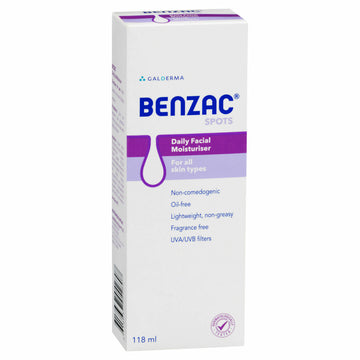 Benzac Face Moist Liq Spf15 118Ml