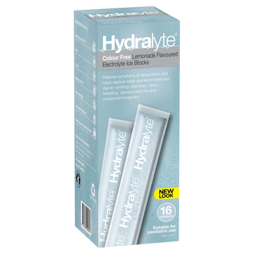 Hydralyte Ice Block Lemonade 16Pk