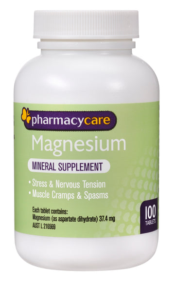 Phcy Care Magnesium & Vit A 100Tab