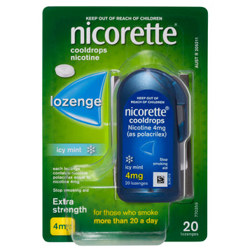 Nicorette Cooldrops 4Mg 20 Lozenges