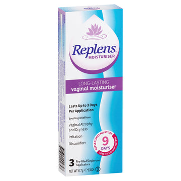 Replens Vaginal Moist 5.9G 3Pk