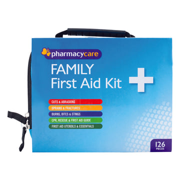 Phcy Care First Aid Kit Family 126 Pcs
