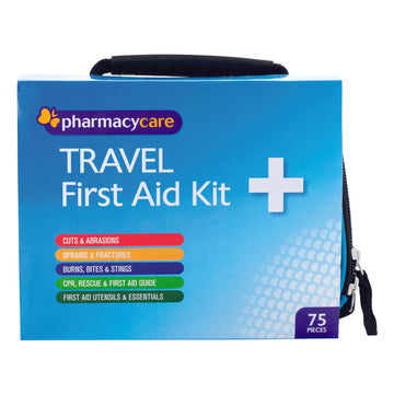 Phcy Care First Aid Kit Travel 75 Pcs