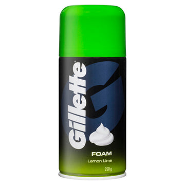 Gillette Shaving Foam Lem Lme 250G