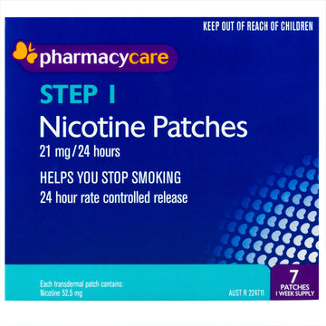 Phcy Care Nicotine Patch 21Mg 7Pk