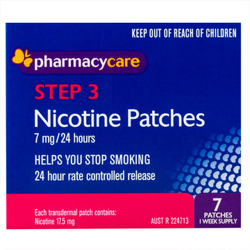 Phcy Care Nicotine Patch 7Mg 7Pk