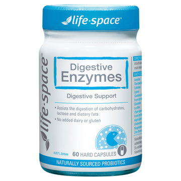 Life Space Digst Enzymes 60Cap