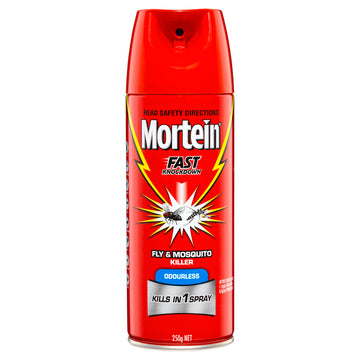 Mortein Odourless Fly&Insect Spray 250G
