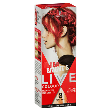 Live Col Ultra Brights Pillar Box Red Hc