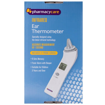 Phcy Care Ir Ear Thermometer + Cover
