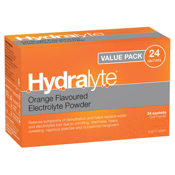 Hydralyte Pwdr Orange 24Sch