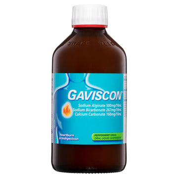 Gaviscon Liq 600Ml P/Mint
