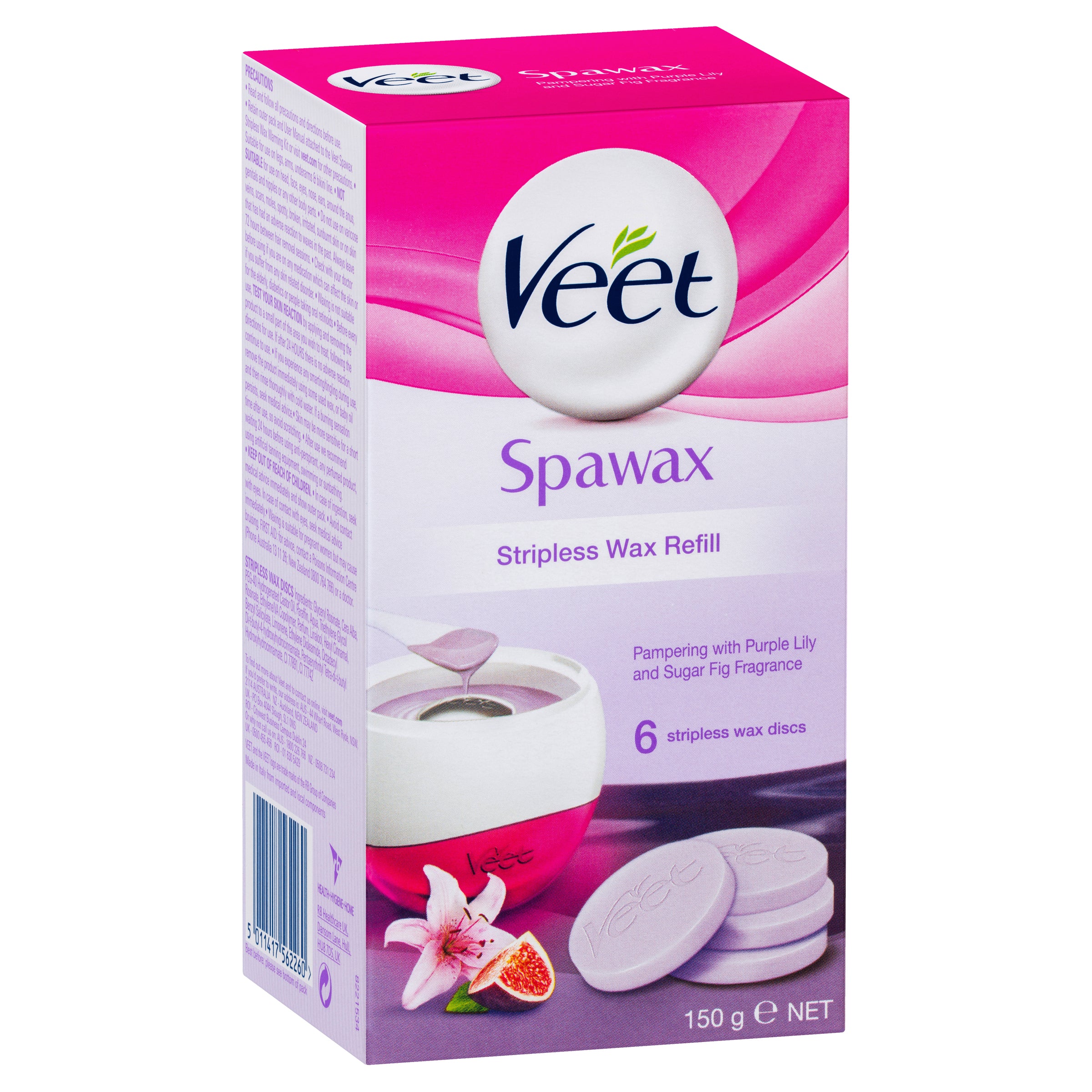 Veet Spawax Refill Lily Fig 150G