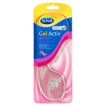 Scholl Gel Act Opn Toe Insole