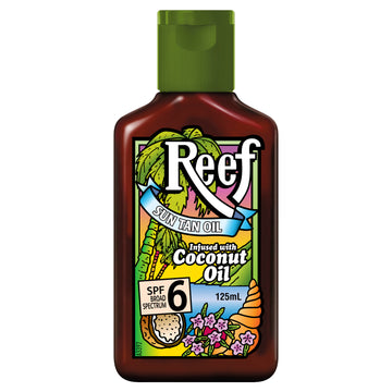 Reef Coconut Sun Tan Oil Spf 6 125Ml