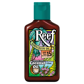 Reef Coconut Sunscreen Oil Spf 15 125Ml