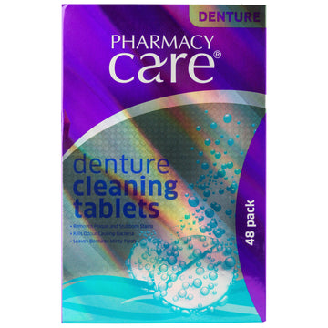 Phcy Care Denture Clean Tabs 48Pk