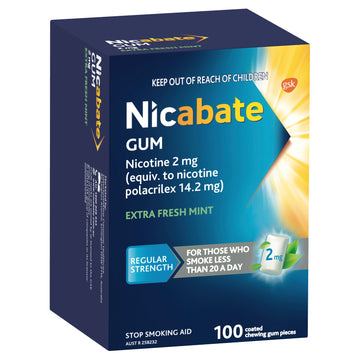 Nicabate Ex /Frsh Gum 2Mg 100Pk