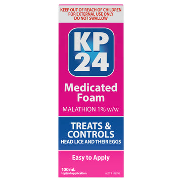 Kp24 Medicated Foam 1% 100Ml