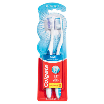 Colgate 360 Sensitive T/B 2Pk