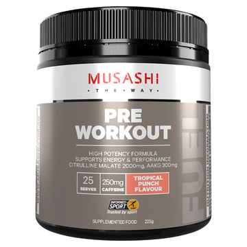 Musashi Pre W/Out Trop Pnch 225G