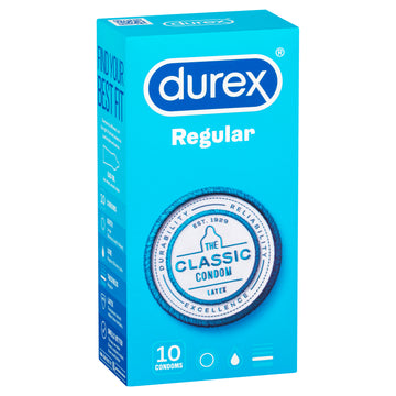 Durex Regular Condom 10Pk