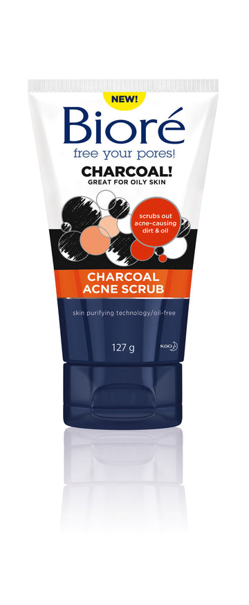Biore Charcoal Acne Scrub 127G