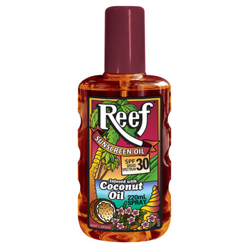 Reef Coconut Sunscreen Oil Spray Spf 30 220Ml