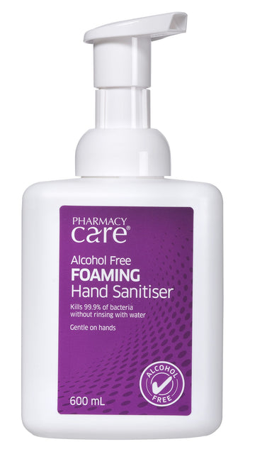 Phcy Care A/Free Foam Sanitiser 600Ml