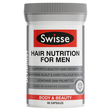 Swisse Ul/B Hair Nutrition Men 60Cap
