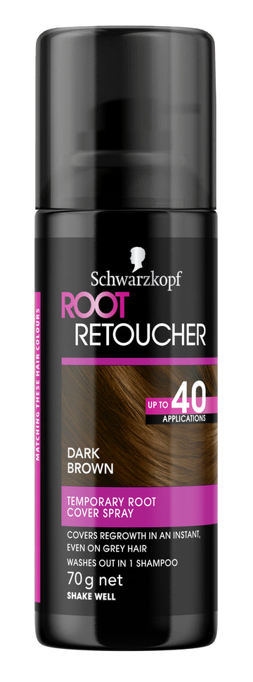 Schw Root Retoucher Dark Brown 70G
