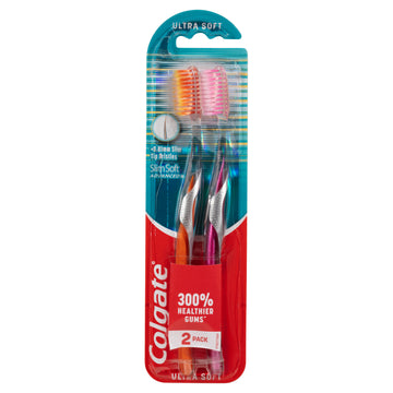 Colgate Slim Soft T/B 2Pk