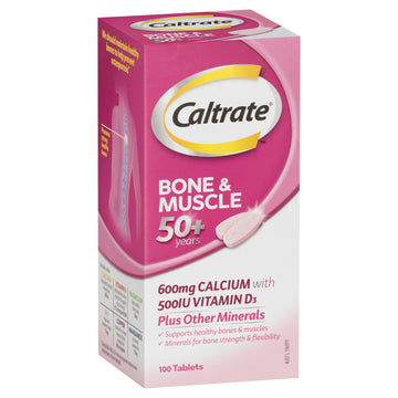 Caltrate Bone & Muscle 50+ 100Tab