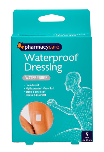 Pharmacy Care Waterproof Dressing Bandage Pad First Aid Wound Medical Supply
