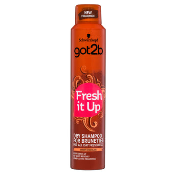 Got2B Fiu Dry Shamp Brown 200Ml