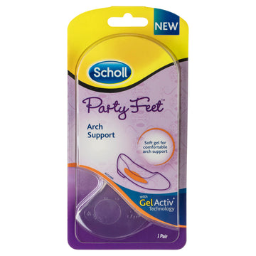 Scholl Party Ft Arch Support Insole