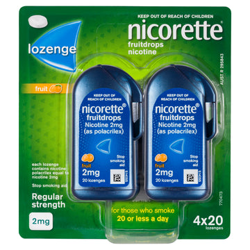 Nicorette Cooldrops Frt 2Mg 80 Lozenges