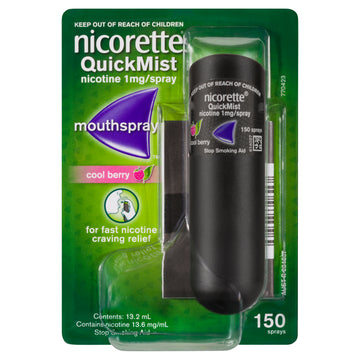 Nicorette Quick Mist Berry Spry 13.2Ml