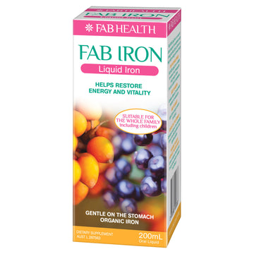 Fab Iron Liq 200Ml