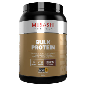 Musashi Bulk Protein Choc 900G