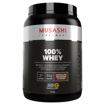 Musashi 100% Whey Choc 900G
