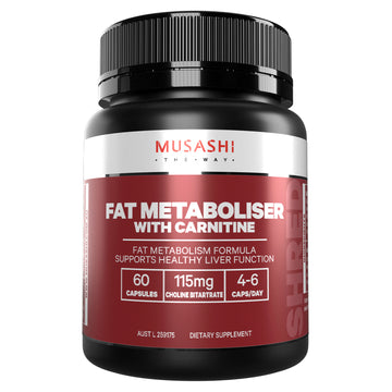 Musashi Fat Metlsr Carnitine B60C