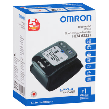 Omron Hem6232T Bluet Blood/P Monitor