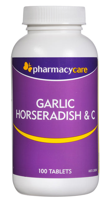Phcy Care Garlic Horse + C 100Tab
