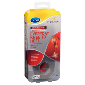 Scholl Knee To Heel Insole Sml