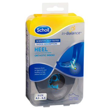 Scholl Heel & Ankle S Insole Sml