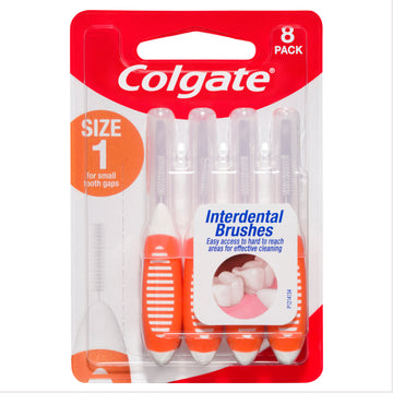 Colgate Interdental Size1 T/B 8Pk